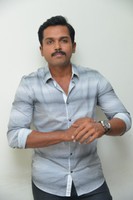 Karthi Stills at Cheliyaa Press Meet